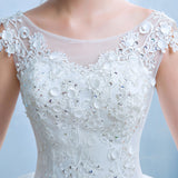 Wedding Dress 2026 New Bridal Handikin Simple Temperament About Thin Sen Neat Size Lace Wedding Dress HZ0517