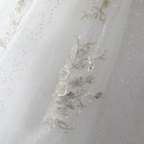 2026 New Lace Tail Light Wedding Dress Dream Simple Temperament Thin Wedding Dress French High-Waist Small Dress HZ0517