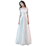 Bride Light Wedding Dress 2026 New Word Shoulder Yarn Retro Hepburn Wind Thin Simple Sen Series Super Fairy HZ0517