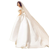 Wedding Dress 2026 New Bride Simple Fetal French-Style Tailing Super Fairy Dreamy Temperament Wedding Dress Spring HZ0517