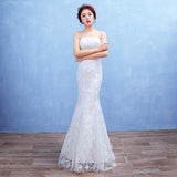 Direct Sales 2026 New Bridal Wedding Dress Korean Shoulder Lace Wedding Dress Y01 HZ0517
