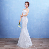 Direct Sales 2026 New Bridal Wedding Dress Korean Shoulder Lace Wedding Dress Y01 HZ0517