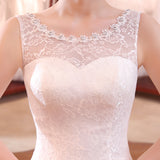 Wedding Dress With Fishtail 2025 New Brides Shoulder-To-Shoulder Simple Slimming Spring Girl Y04 HZ0517