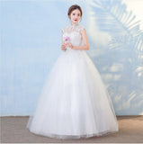 2025 New Bridal Wedding Dress Collar Shoulder Lace Large Size Wedding Dress Woman T49 HZ0517