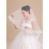 Bridal Head Yarn Korean Lace Lace Long Yarn 1.5 Meters Head Yarn Wedding Tail White Head Yarn Wedding Accessories HZ0517