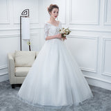 Wedding Bi-Slender Bride 2025 New Sexy White Wedding Dresses In The Sleeves HZ0517