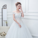 2025 New Studio Bridal Wedding Dress Large-Size Back-To-Shoulder Deep V Sexy Sling Strap Strap Strap HZ0517