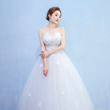 2025 New Wedding Dress Korean Simple Bride Wedding With A Big Size Thin Summer HZ0517
