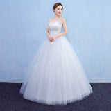 2025 New Wedding Dress Korean Simple Bride Wedding With A Big Size Thin Summer HZ0517