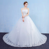 2025 New Brao-Shaped Shoulder Luxury Super Fairy Dream Thin Lace Big Tail Wedding Dress HZ0517