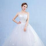 2025 New Brao-Shaped Shoulder Luxury Super Fairy Dream Thin Lace Big Tail Wedding Dress HZ0517