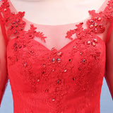 Direct Sales 2025 New Bridal Wedding Dress Shoulder-To-Shoulder Red Wedding Dress T47 HZ0517