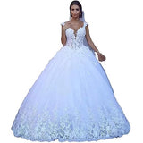 New Bridal Wedding Dress Deep V Sexy Small Tail Wedding Dress Engagement Photo Wedding Dress HZ0517