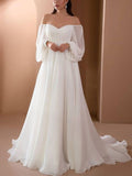 White Beauty Dress Women 2026 New High-End French Adult Ceremony HZ0517