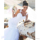Wedding Dress Autumn New Sexy Sling Bare Back Fishtail Bride Wedding Dress HZ0517