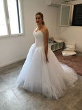 Brased Wedding Dress 2026 New Ebay White Hand Nail Beads Tail Elegant Mori Family Travel Photo Wedding Dress HZ0517