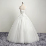 Wedding Bride 2026 New White Dress Pregnant Princess Wedding Size Tail Wedding Dress HZ0517