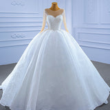 Bridal Main Wedding Dress 2026 New Super Fairy Tail Solo Punt Punge High-Waisted Stage Performance Dress Female HZ0517