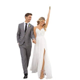 2026 New Wedding Dress Embroidery Sexy Tail Light Yarn Augen Yarn Out Of The Main Yarn Feast HZ0517