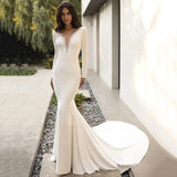 Travel Shot Light Wedding Dress French-Style Fasting Fish Tail Main Wedding Bridal Temperament Welcome Out Of The Yarn Small Tail HZ0517