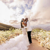 New Tectaic One-Shoulder Wedding Dress Slim Fish Tail Skinny Wedding Dress Dress Dress Dress HZ0517