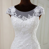 French Wedding Dress 2026 New Japanese And Korean Long-Term Fishtail Lace Temperament Thin White Tail Waistless Sleeveless Wedding Dress HZ0517