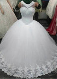 2026 Spring New Large-Size Bride High-Waist Simple Style Wedding Dress HZ0517