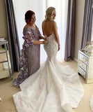 2026 Autumn New Women's Lace Dress Sleeveless Deep V-Neck Wedding Dress Embroidered Dress HZ0517