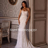 Wedding Dress 2026 New V-Neck Sexy Thin Fishtail Lace White Bride Dragging Tail Heavy Industry Wedding Dress HZ0517
