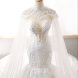 Wedding Dress 2026 New Mermaid Lace Long Tail Wedding Dress Spring HZ0517