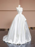 Wedding Dress 2026 New Bridal Temperament High-End Sen Densate Wedding Dress Main Wedding Dress Yarn HZ0517