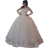 Wedding Bride Drags Off In The Spring Of 2026 New Fashion Lace Word Shoulder Long Sleeve Small Tailed Woman HZ0517