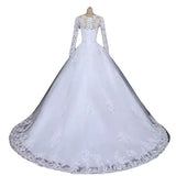 Wedding Dress 2026 New Spring Brides Together With A Word Shoulder To Repair The Body Thin And Thin Wedding Dress Woman HZ0517