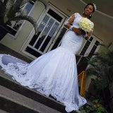 2026 Wedding Dress Small Middle Waist Zipper Thin Wedding Style Simple White Long-Sleeved Wedding HZ0517