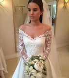 Wish Stitching Thin Lace High Waist Long Tail Fairy Wedding Dress HZ0517
