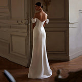 Wedding Dress 2026 New Light Luxury Fairy Word Shoulder Bride Yarn Dinner Welcome HZ0517