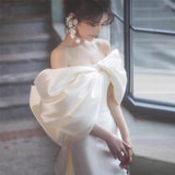 The New Bridal Temperament Of The Bridal Temperament Of The Lint-Dishtail Of The Yarn Welcome Dress HZ0517