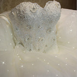 Mori Is Simple And The Wedding Dress 2026 Autumn New Travel Shot Thin Chest Large Size Wedding Dress HZ0517
