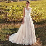 2026 New New Wedding Dress Sexy Lace Long-Sleeved Dress Evening Dress HZ0517