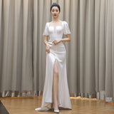 Bride's Felinden Light Wedding Dress Sen Series Super Fairy Dream 2026 New Simple Welcome Yarn White French Dress Temperament HZ0517