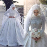 2026 Summer Wedding Dress Lace Long-Sleeved Wedding Dress HZ0517