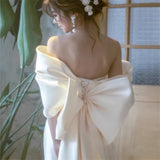 The New Bridal Temperament Of The Bridal Temperament Of The Lint-Dishtail Of The Yarn Welcome Dress HZ0517
