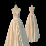 French Sling Light Wedding Dress 2026 New Bride High Quality Yarn Simple Small Santen Wedding Dress Woman HZ0517