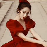 A Toasting Dress Bride 2026 New Usually Can Wear Engagement Skirt Host Evening Dress Summer Hot And The Same HZ0517