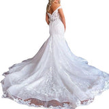 Wedding Dress 2026 Spring New Shoulder Wedding Dress With Water-Soluble Lace Tail Wedding Dress HZ0517