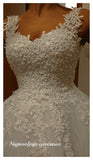 Wedding Dress New Italian Fine Shoulder Strap White Ivory Tulle Wedding Dress 2026 Hot Pearl Wedding Dress HZ0517