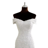 2026 New Elegant Boat Collar Style Young Wedding Mermaid Wedding Dress Wedding White Dress Wedding Dress Wedding Dress HZ0517