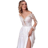 2026 New Wedding Dress Sexy Lace Open Evening Dress Dress HZ0517