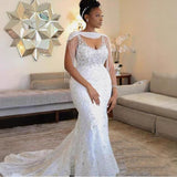 2026 New African New French Sexy Body Repair Kite Thin Bride Fishtail Tail Wedding Dress Spring HZ0517