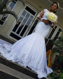 2026 Wedding Dress Small Middle Waist Zipper Thin Wedding Style Simple White Long-Sleeved Wedding HZ0517